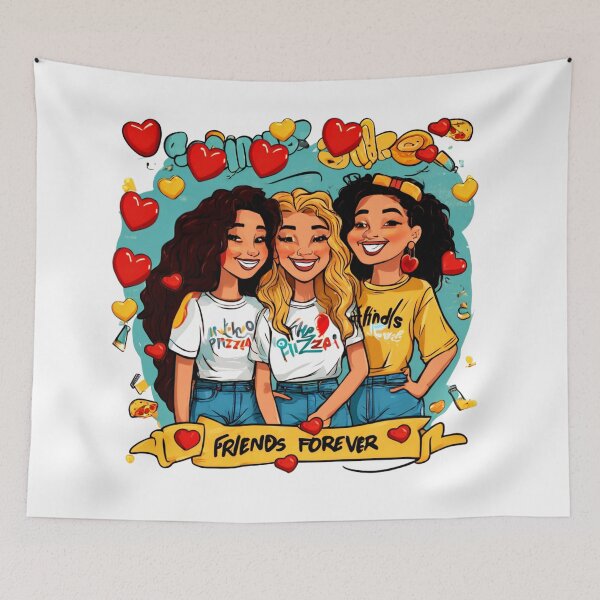 Item preview, Friends Forever designed and sold by Zofia Sosnecka.