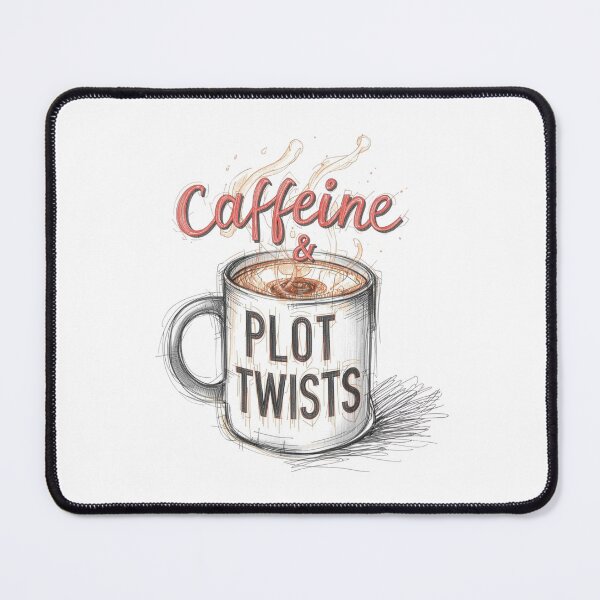 Item preview, Caffeine and Plot Twists designed and sold by SR8891.