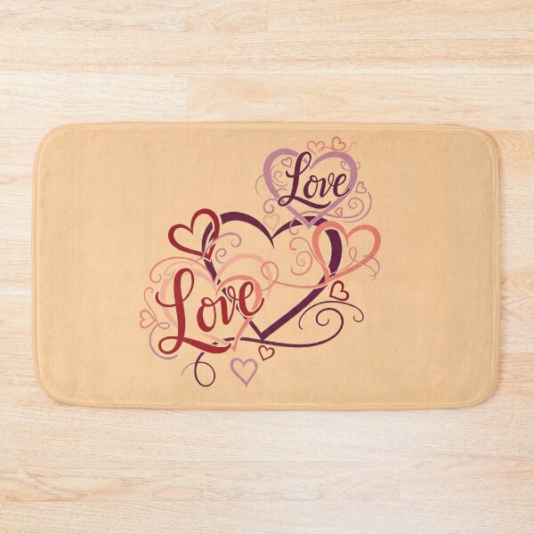 Item preview, Two Hearts with Love and Swirls designed and sold by Owcomm.