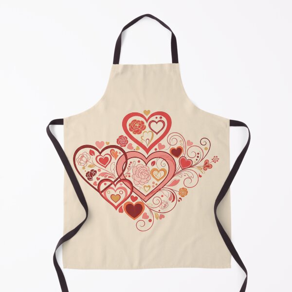 Item preview, Cluster of Hearts with Floral Elements designed and sold by Owcomm.