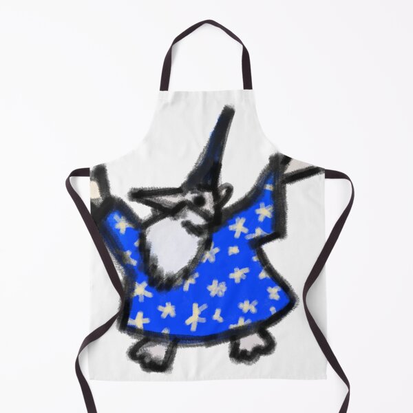 Item preview, Crazy wizard illustration  designed and sold by mymapuddle.
