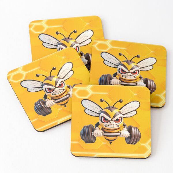 Item preview, Angry Bumblebee 3D lifting weights designed and sold by DGVO.