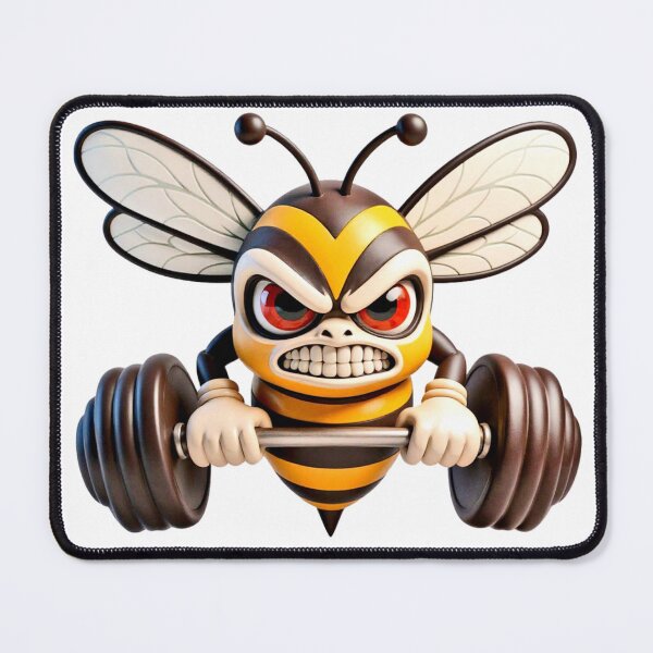 Item preview, Angry Bumblebee 3D lifting weights designed and sold by DGVO.