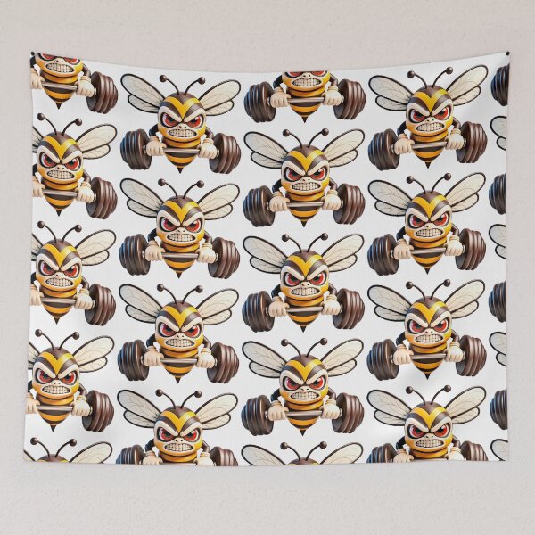 Item preview, Angry Bumblebee 3D lifting weights designed and sold by DGVO.
