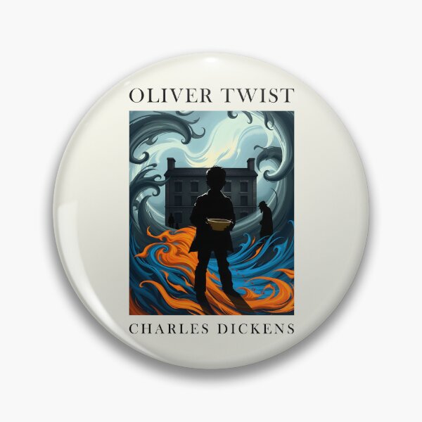 Item preview, Oliver Twist Charles Dickens Inspired Classic Literature designed and sold by kakarikihill.