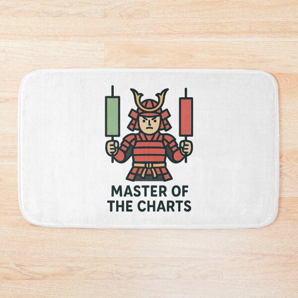 Item preview, Samurai Candlestick – Master of the Charts Trading Design designed and sold by NovaMoodCo.