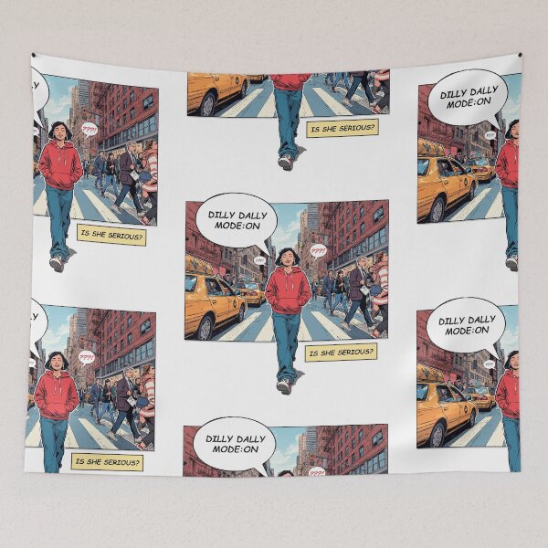 Item preview, Dilly Dally Mode: ON - Comic designed and sold by sherifshaaban.