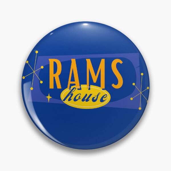 Item preview, Whose House Rams House Los Angeles Rams midcentury football designed and sold by LAKERSIN5.