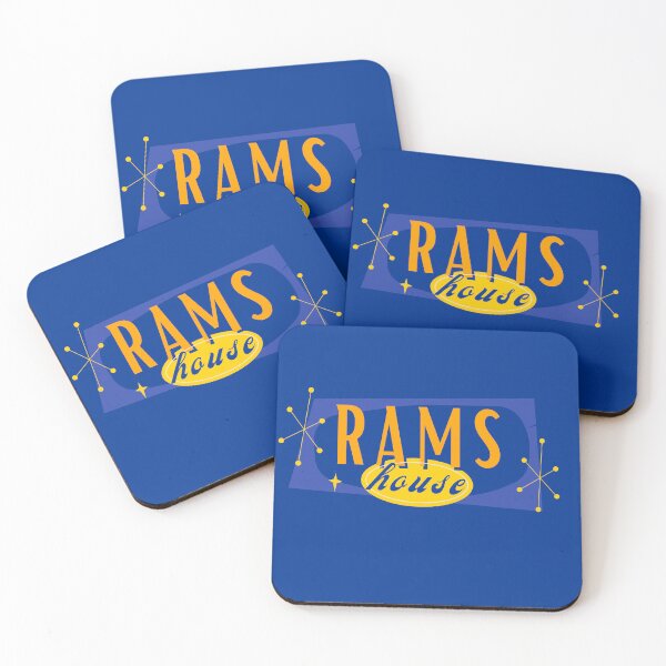 Item preview, Whose House Rams House Los Angeles Rams midcentury football designed and sold by LAKERSIN5.