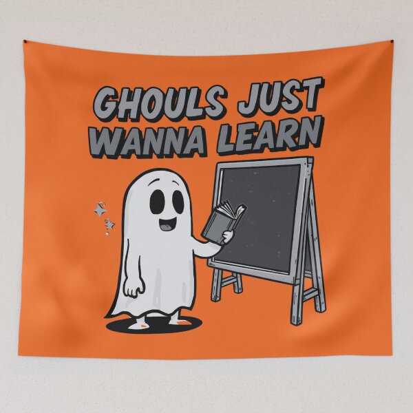 Item preview, Ghouls Just Wanna Learn – Cute Ghost Teacher Halloween Pun designed and sold by jelonkaa.