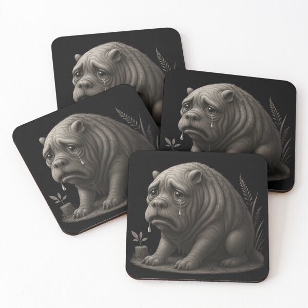 Item preview, Squonk – Tragic Cryptid Companion Art designed and sold by Altered Array, LLC.