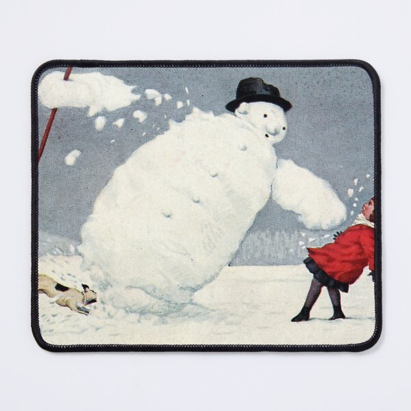 Item preview, Creepy Victorian Snowman Greetings designed and sold by forgottenbeauty.