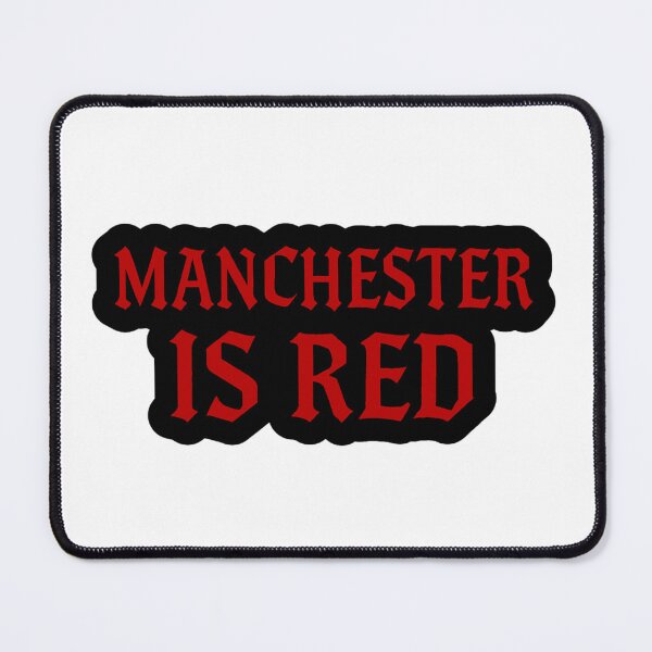 Item preview, Manchester is red  designed and sold by MagicFootball.