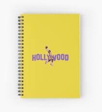 Lebron James Hollywood Lakers Spiral Notebook