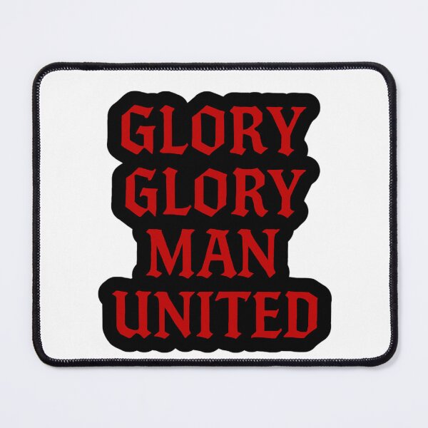 Item preview, GLORY GLORY MAN UNITED designed and sold by MagicFootball.