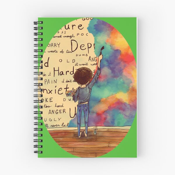 Item preview, Always-Keep-Fighting-Watercolor-Painting-(2015)-Revamp designed and sold by KarlJosefDorn.
