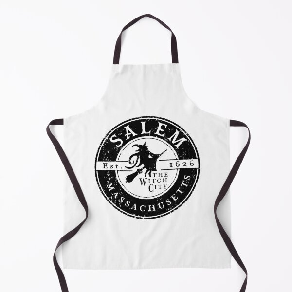 Item preview, Salem The Witch City Established 1626 Logo with Witch for very rough and distressed black color designed and sold by Jdawnink.