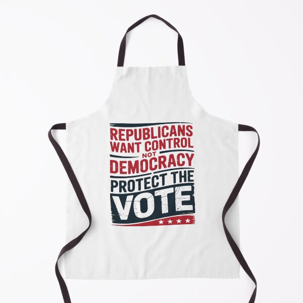 Item preview, Republicans Want Control Not Democracy Protect Voting Distressed designed and sold by EthosWear.