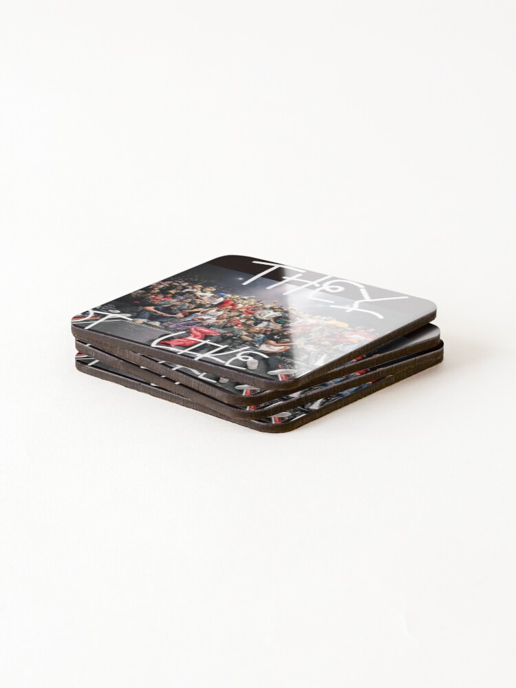 Thumbnail 4 of 5, Coasters (Set of 4), They Not Like Us designed and sold by DaGraphixPlug.