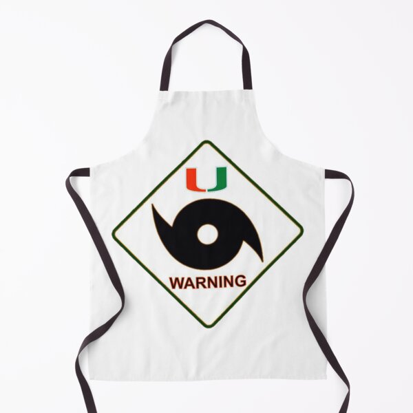 Item preview, The University Of Miami Hurricane Warning Sign designed and sold by Mark Jesus-Allen.