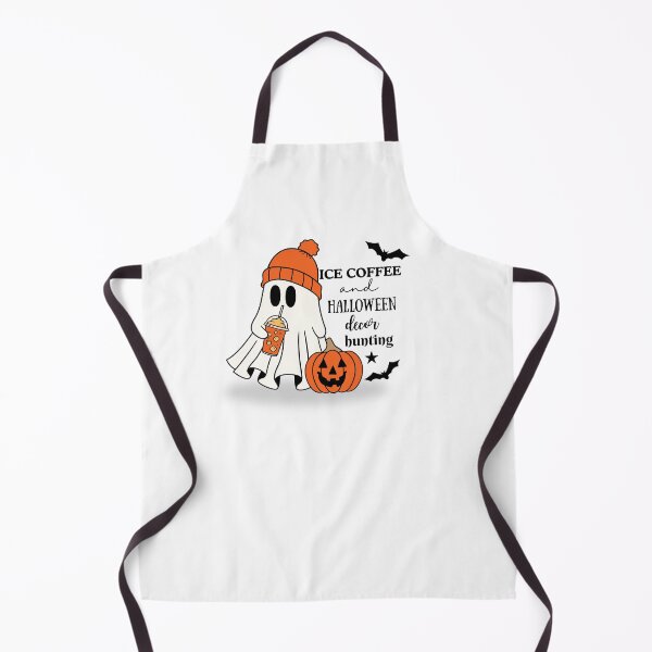Item preview, Ice Coffee and Halloween Decor Hunting Ghost designed and sold by AtTeeTime.