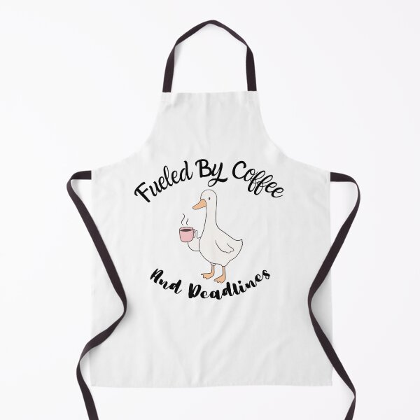 Item preview, Fueled by Coffee & Deadlines – Funny Goose with Coffee Design designed and sold by TheJCGallery.