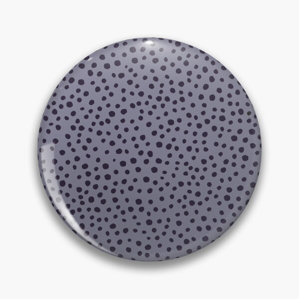 Item preview, Dark purple hand drawn dots on lavender background designed and sold by Hanna McCown.