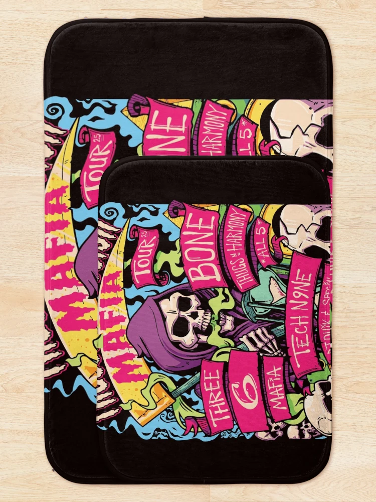 Thumbnail 5 of 6, Bath Mat, Thuggish Ruggish Mafia designed and sold by DaGraphixPlug.