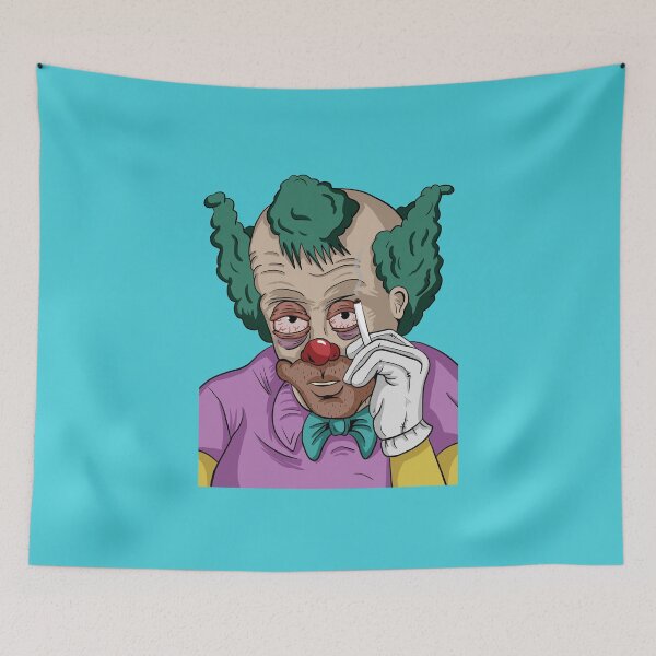 Item preview, Krusty the Clown designed and sold by blacksnowcomics.