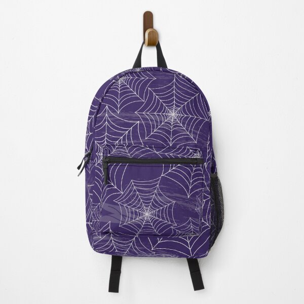 Item preview, Something's Brewing Boiling Cauldron Purple Spiderwebs designed and sold by creativebeeshop.