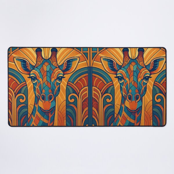 Item preview, Colorful Portrait of a Giraffe designed and sold by CarolM.