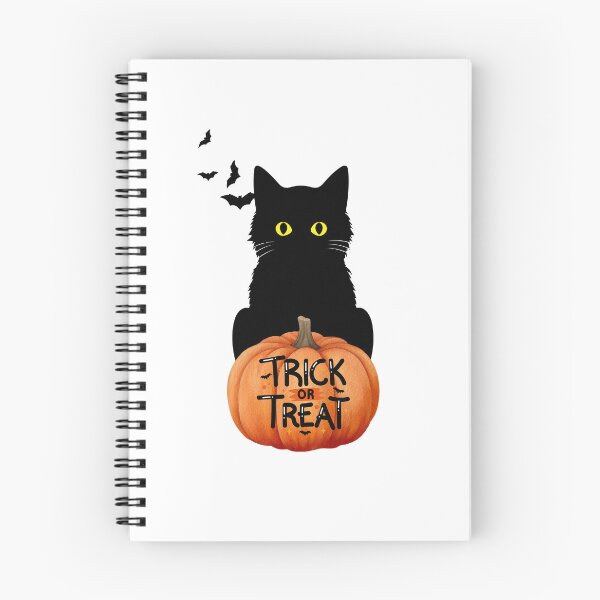 Aperçu de l'œuvre Des bonbons ou un sort pour le chat noir créée et vendue par AtTeeTime.