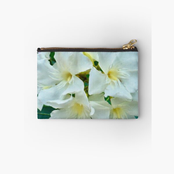 Item preview, White Nerium Flowers in Bloom - Pamela Storch designed and sold by Pamela Storch.