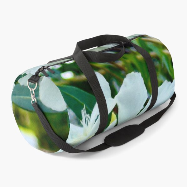Item preview, White Nerium Flowers in Bloom - Pamela Storch designed and sold by Pamela Storch.