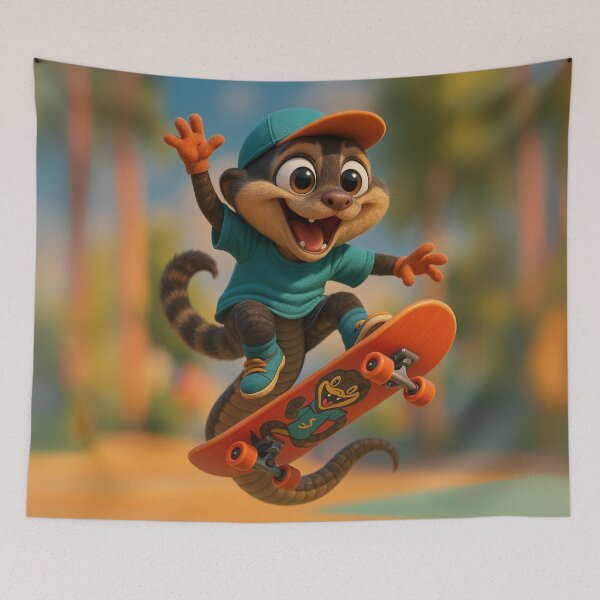 Item preview, Skater Equatorial Spitting Cobra designed and sold by Sillytoe.