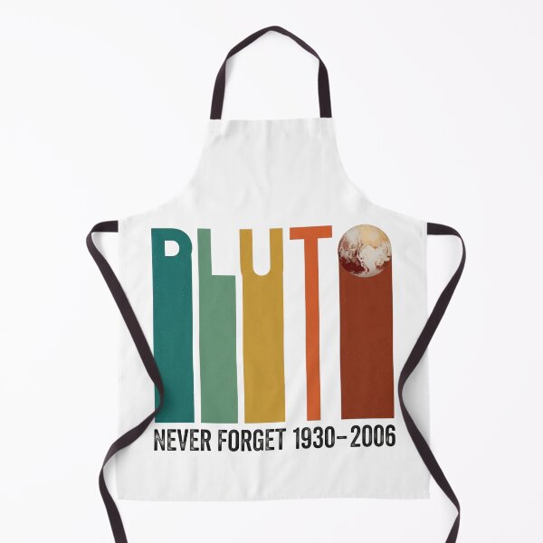 Item preview, Pluto Never Forget Funny Science Space Retro designed and sold by Ruby River.