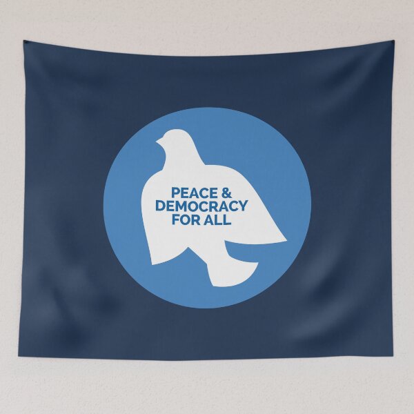 Item preview, Peace and Democracy for All designed and sold by Caecus Societas.