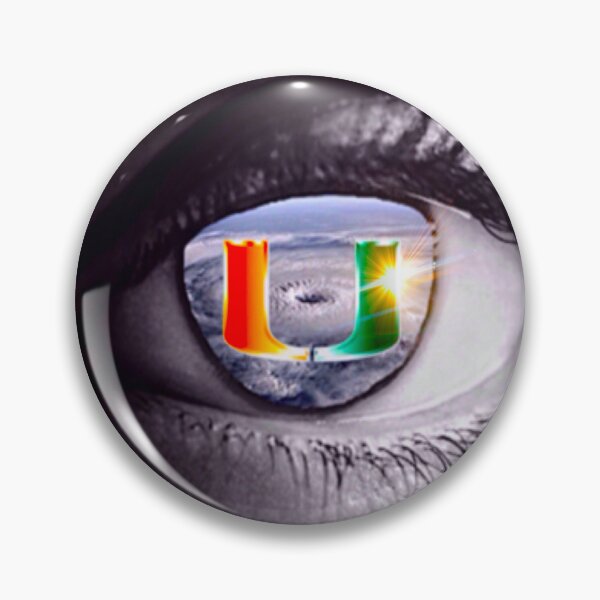 Item preview, The Eye Sees a Miami Hurricane  designed and sold by Mark Jesus-Allen.
