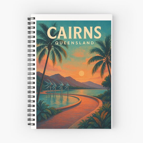 Item preview,  Sunset Along the Esplanade, Cairns, Queensland designed and sold by Places On Earth.