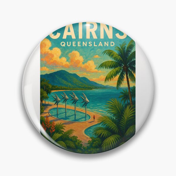 Item preview,  Cairns Lagoon and Rainforest Coastline, Queensland designed and sold by Places On Earth.