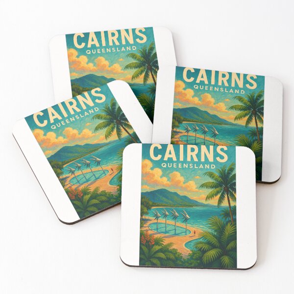 Item preview,  Cairns Lagoon and Rainforest Coastline, Queensland designed and sold by Places On Earth.
