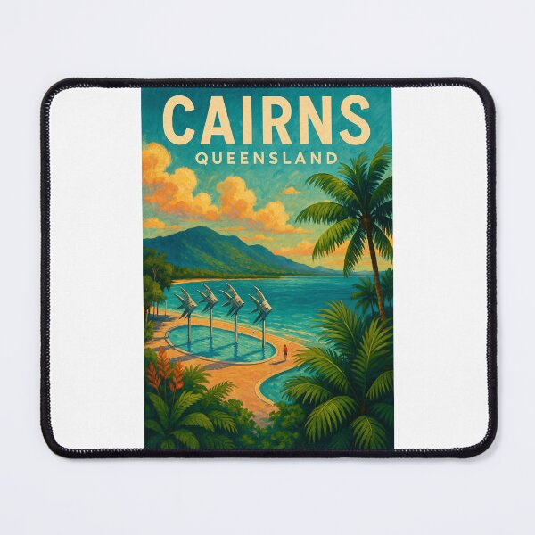 Item preview,  Cairns Lagoon and Rainforest Coastline, Queensland designed and sold by Places On Earth.