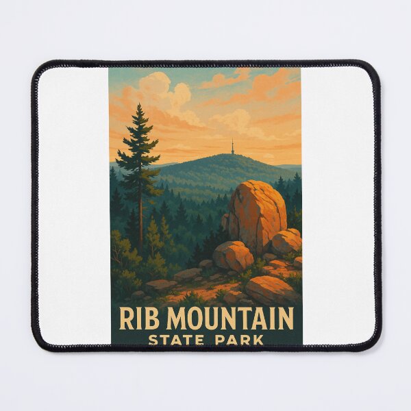 Item preview, Rib Mountain Summit and Sunset, Wisconsin designed and sold by Places On Earth.
