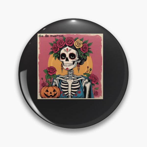 Item preview, Frida Khalo Skeleton woman at sunset designed and sold by Knock on my door.