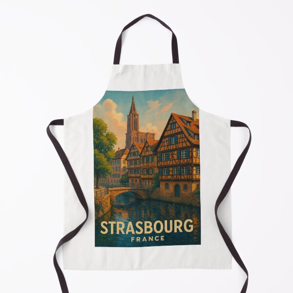 Item preview, Strasbourg’s Ill River and Historic Timber Houses designed and sold by Places On Earth.