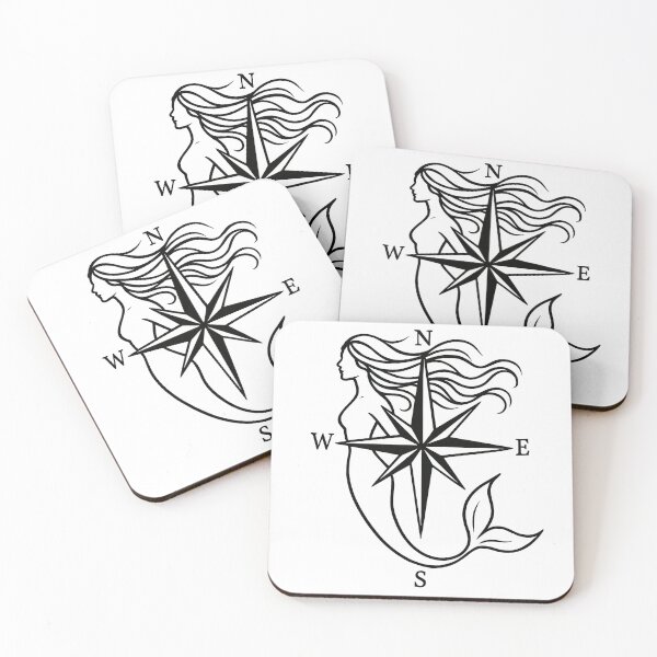 Item preview, Siren with Compass Rose designed and sold by hhavoc.