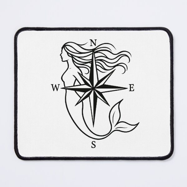 Item preview, Siren with Compass Rose designed and sold by hhavoc.