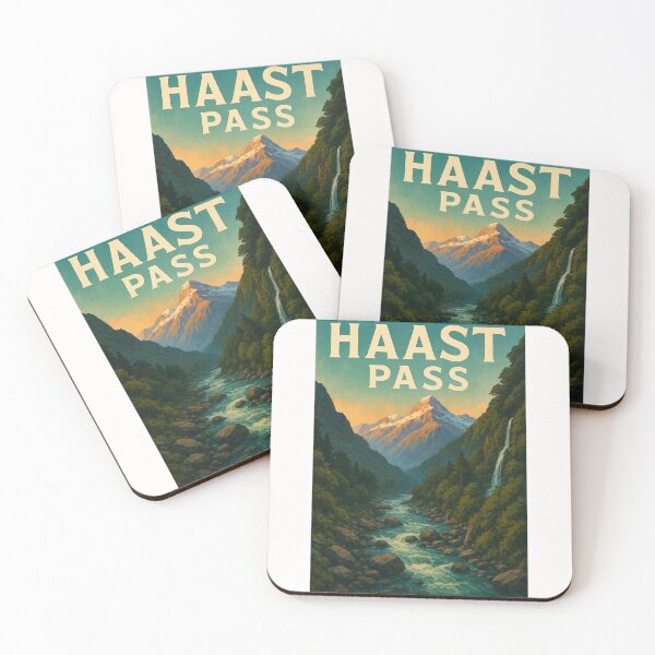 Item preview,  Haast Pass River and Southern Alps, New Zealand designed and sold by Places On Earth.