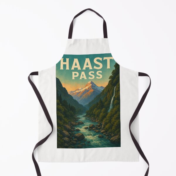 Item preview, Haast Pass River and Southern Alps, New Zealand designed and sold by Places On Earth.