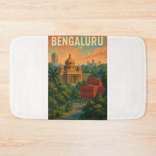 Item preview,  Vidhana Soudha and Red Building, Bengaluru designed and sold by Places On Earth.